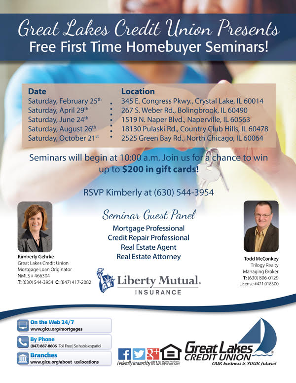 first time home buyer seminars chicagoland